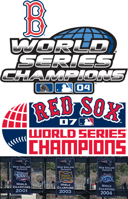 Red Sox and Patriots Championships