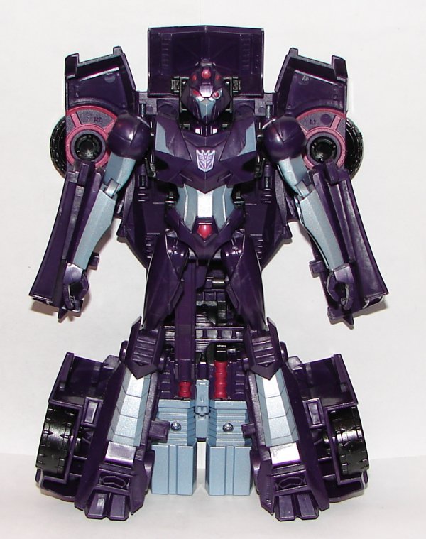 Hasbro Transformers Cyberverse Ultra Class - Figura Shadow Striker, Convertibile Robot E Auto